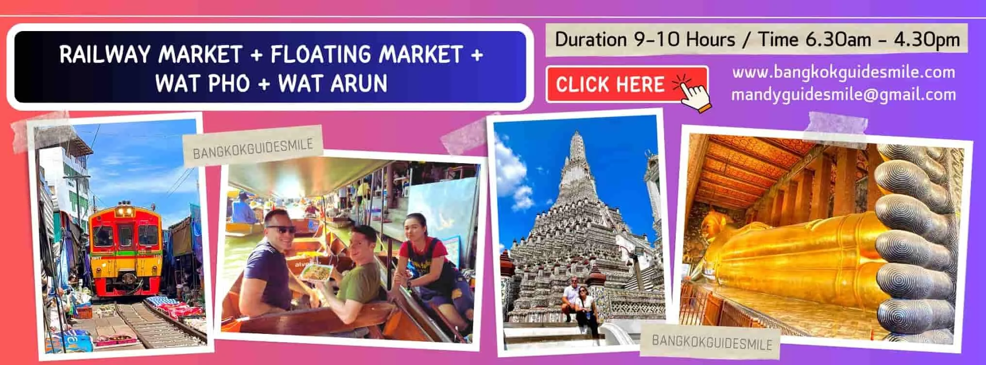 Bangkok Private Tour with Guide Mandy & Emma | Bangkok Tour Guide
